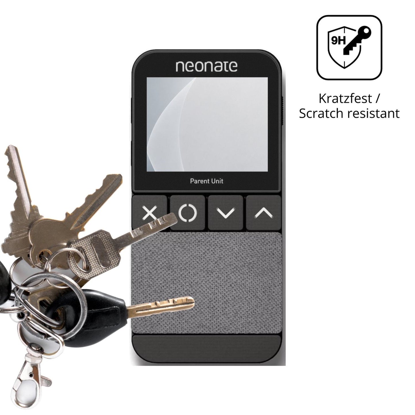 dipos Displayschutz für Neonate N65 2.0, mattierte Oberfläche, robuste Festigkeit und perfekte Passform