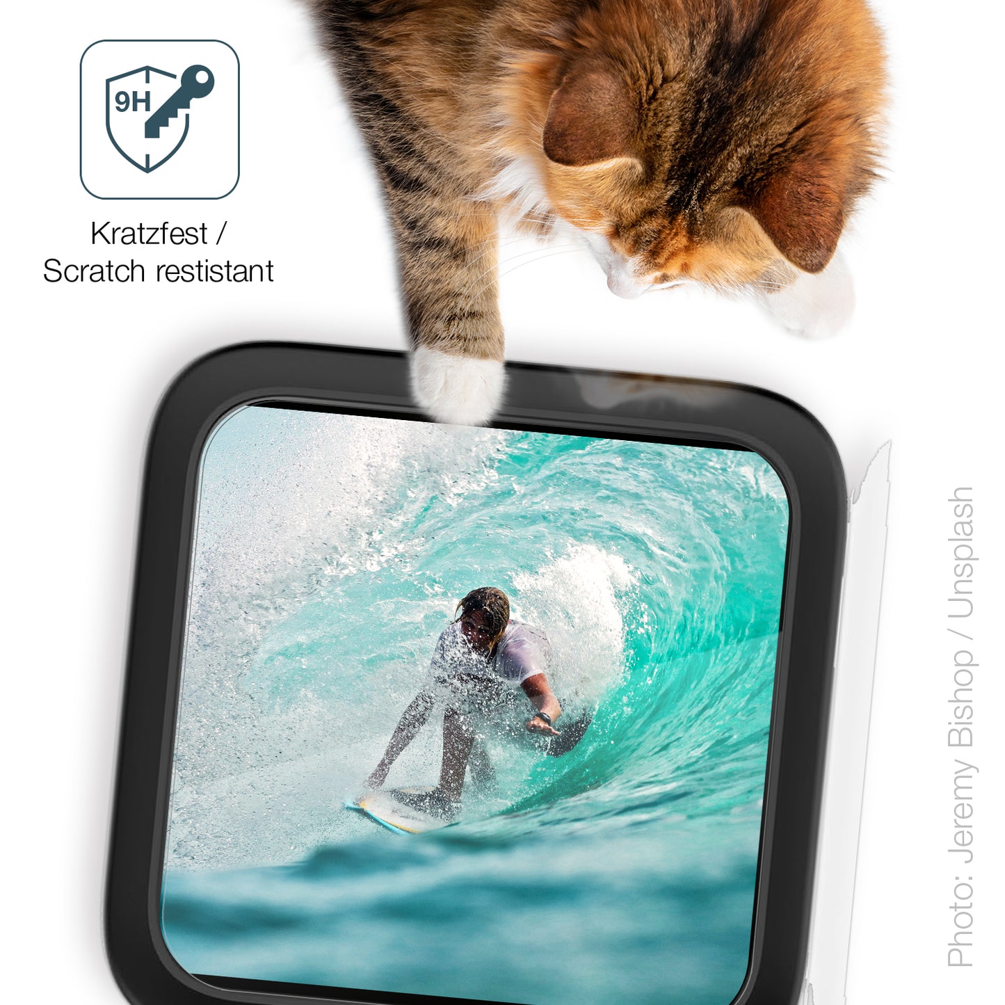 dipos Displayschutz für NetGear Night Hawk M6, transparente Oberfläche, perfekte Passform auch für die Rundungen