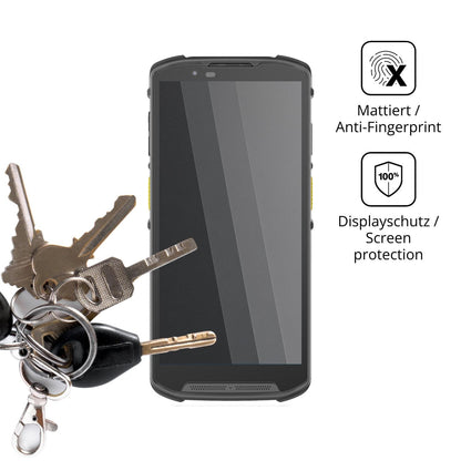 dipos Displayschutz für Newland MT95 Kambur Pro III, mattierte Oberfläche, Blickschutzfilter und perfekter Passform