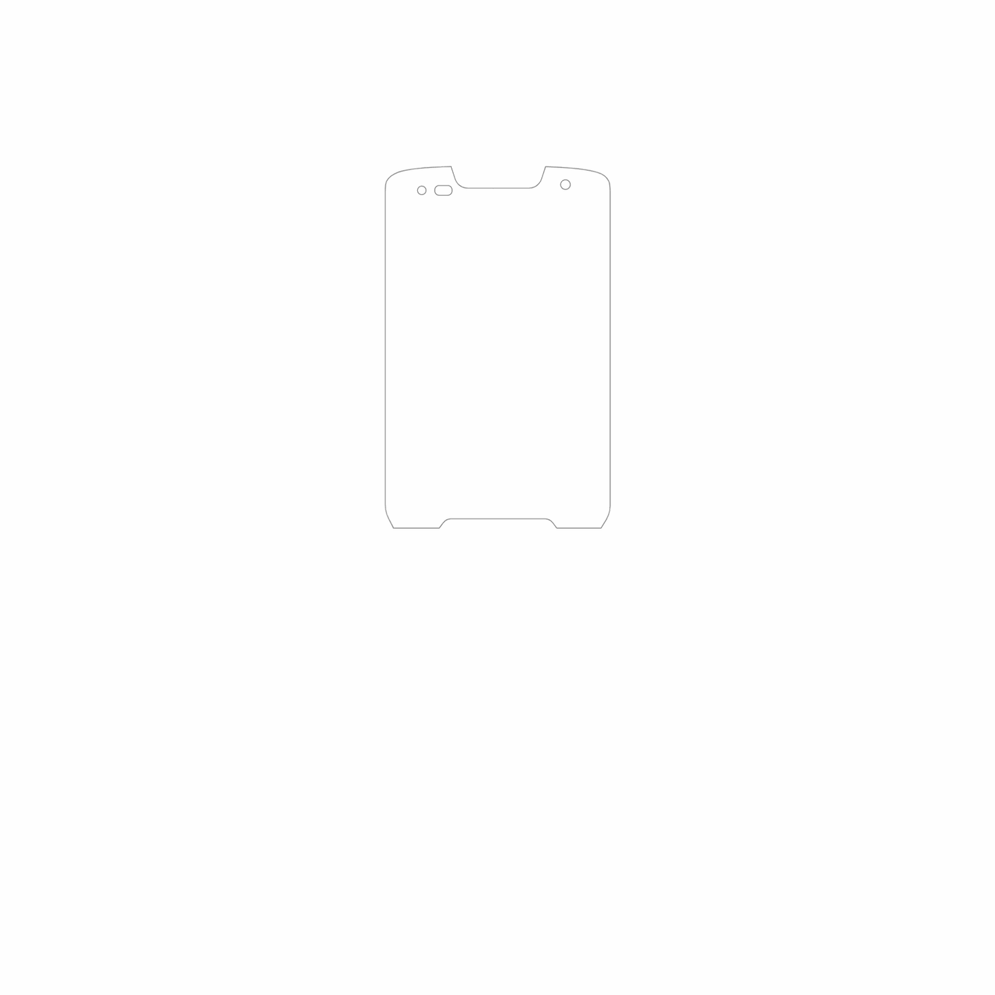 dipos Displayschutz für Newland Speedata SD35 Leo, mattierte Oberfläche, geringe Dicke und perfekte Passform