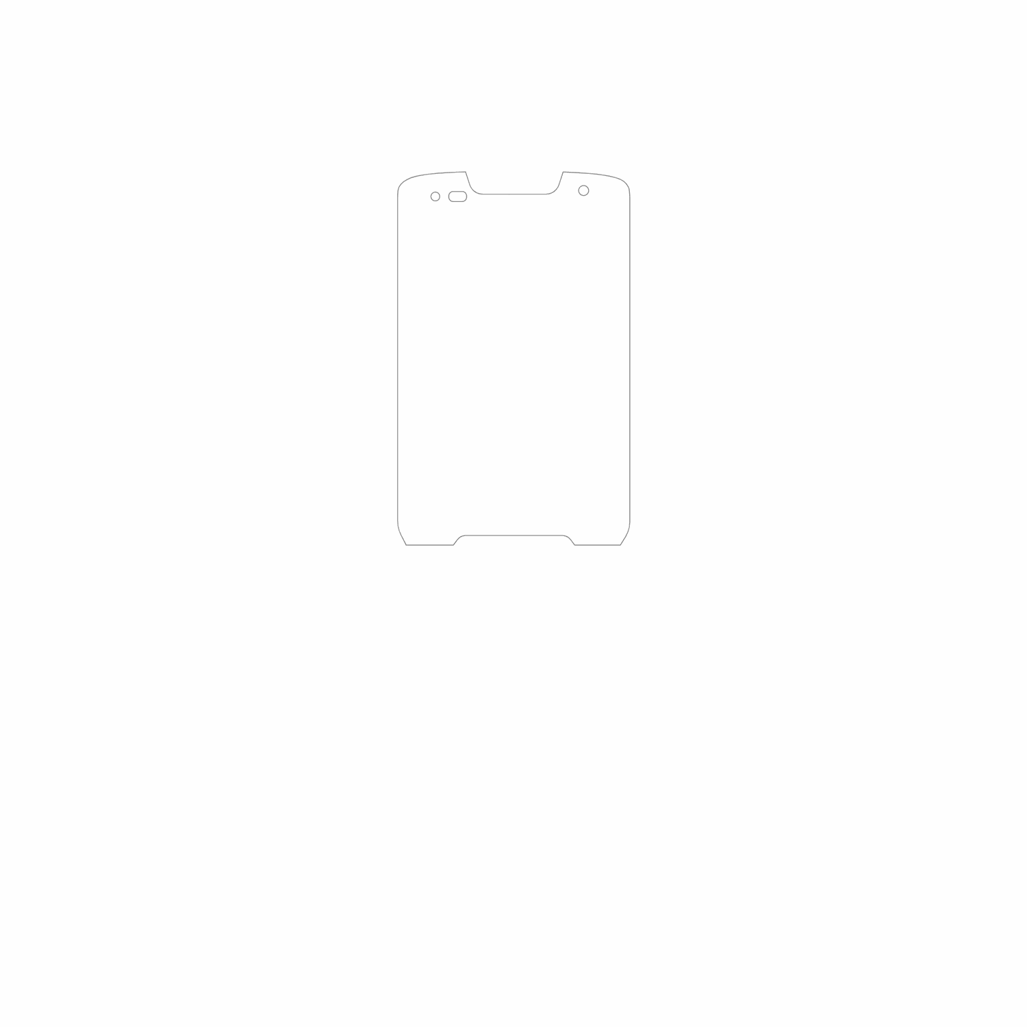 dipos Displayschutz für Newland Speedata SD35 Leo, mattierte Oberfläche, geringe Dicke und perfekte Passform