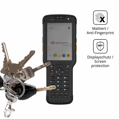 dipos Displayschutz für Newland Speedata SD35 Leo, mattierte Oberfläche, Blickschutzfilter und perfekter Passform