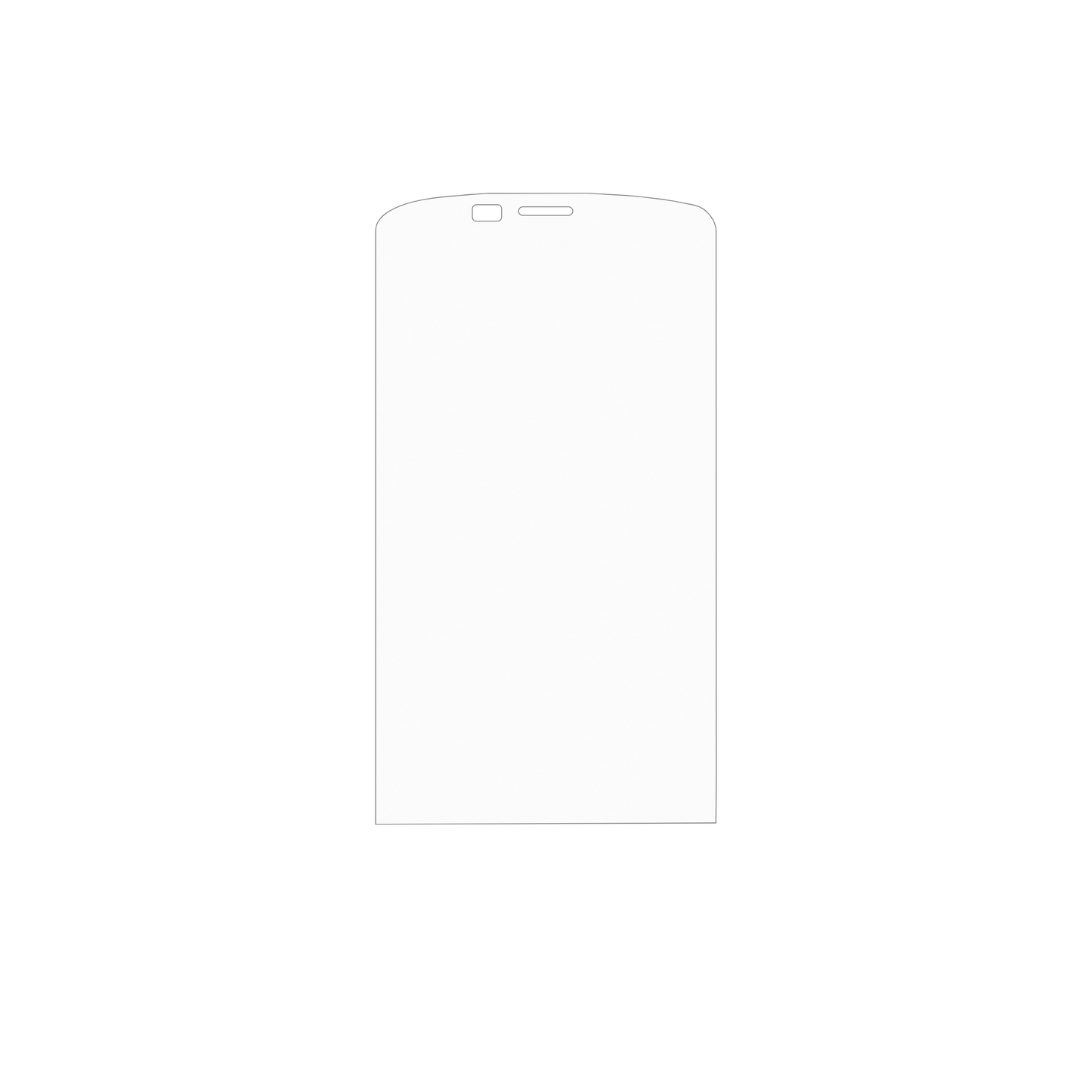 dipos Displayschutz für Newland MT90 Orca III, mattierte Oberfläche, geringe Dicke und perfekte Passform