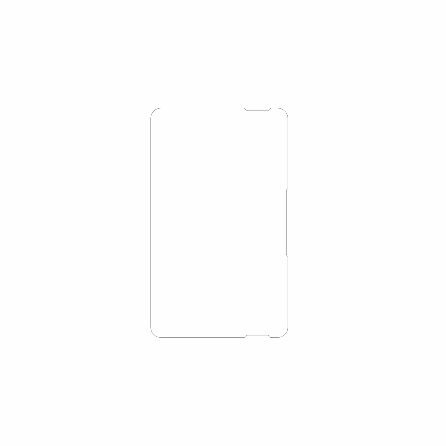 dipos Displayschutz für NFOIEIS Base 5 Zoll, mattierte Oberfläche, geringe Dicke und perfekte Passform