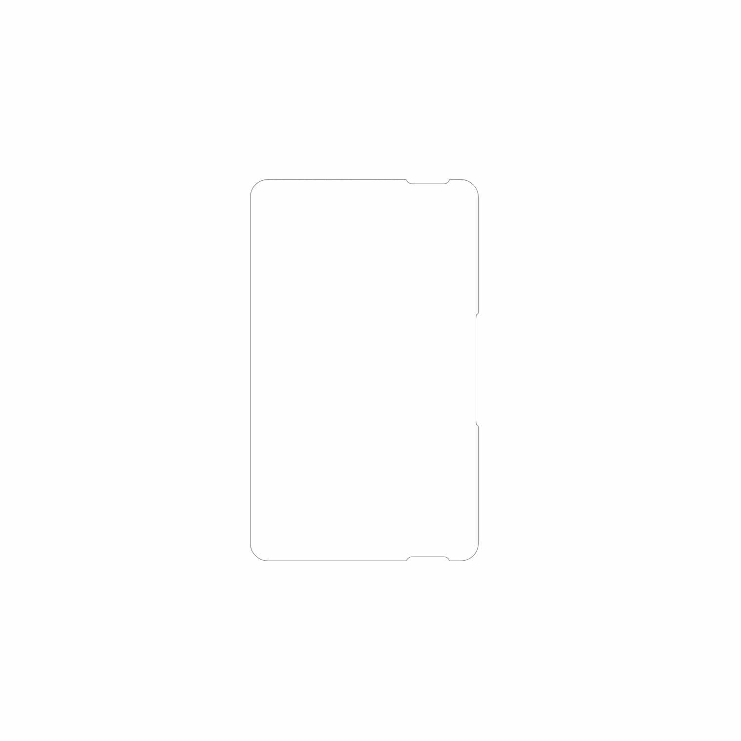 dipos Displayschutz für NFOIEIS Base 5 Zoll, mattierte Oberfläche, geringe Dicke und perfekte Passform