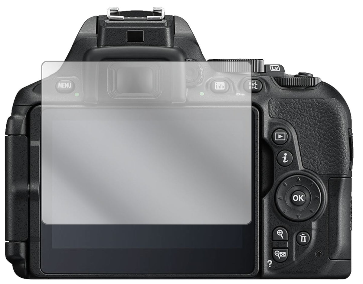 6x Schutzfolie klar für Nikon D 5600 Display-Schutzfolie