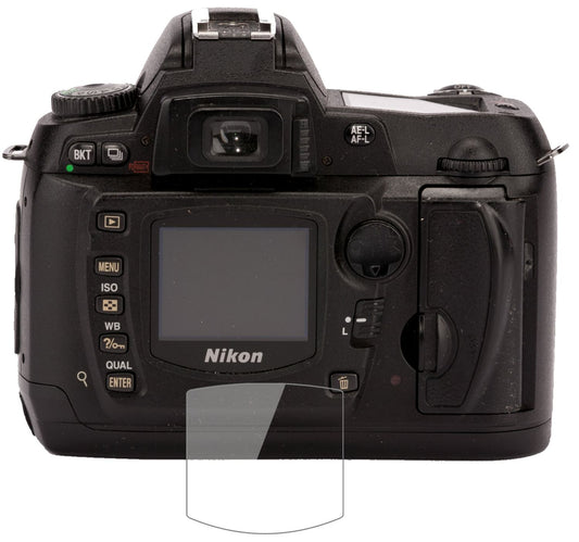 2x 9H Schutzfolie für Nikon D70 Panzerfolie