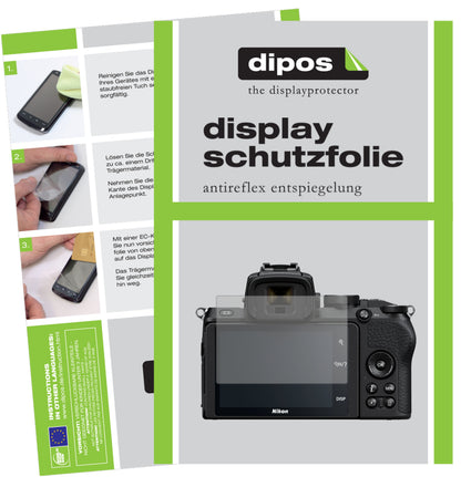 6x Schutzfolie matt für Nikon Z 50 Display-Schutzfolie