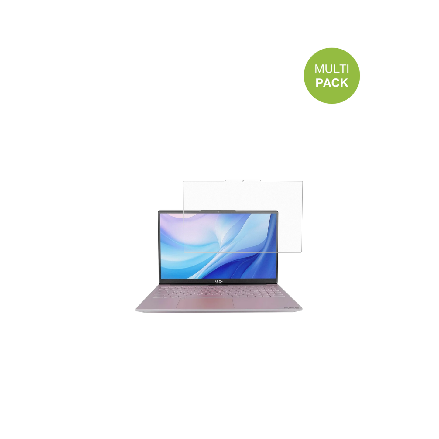 NIMON151 mit aufgebrachter dipos Displayschutzfolie, die lästige Fingerabdrücke minimiert