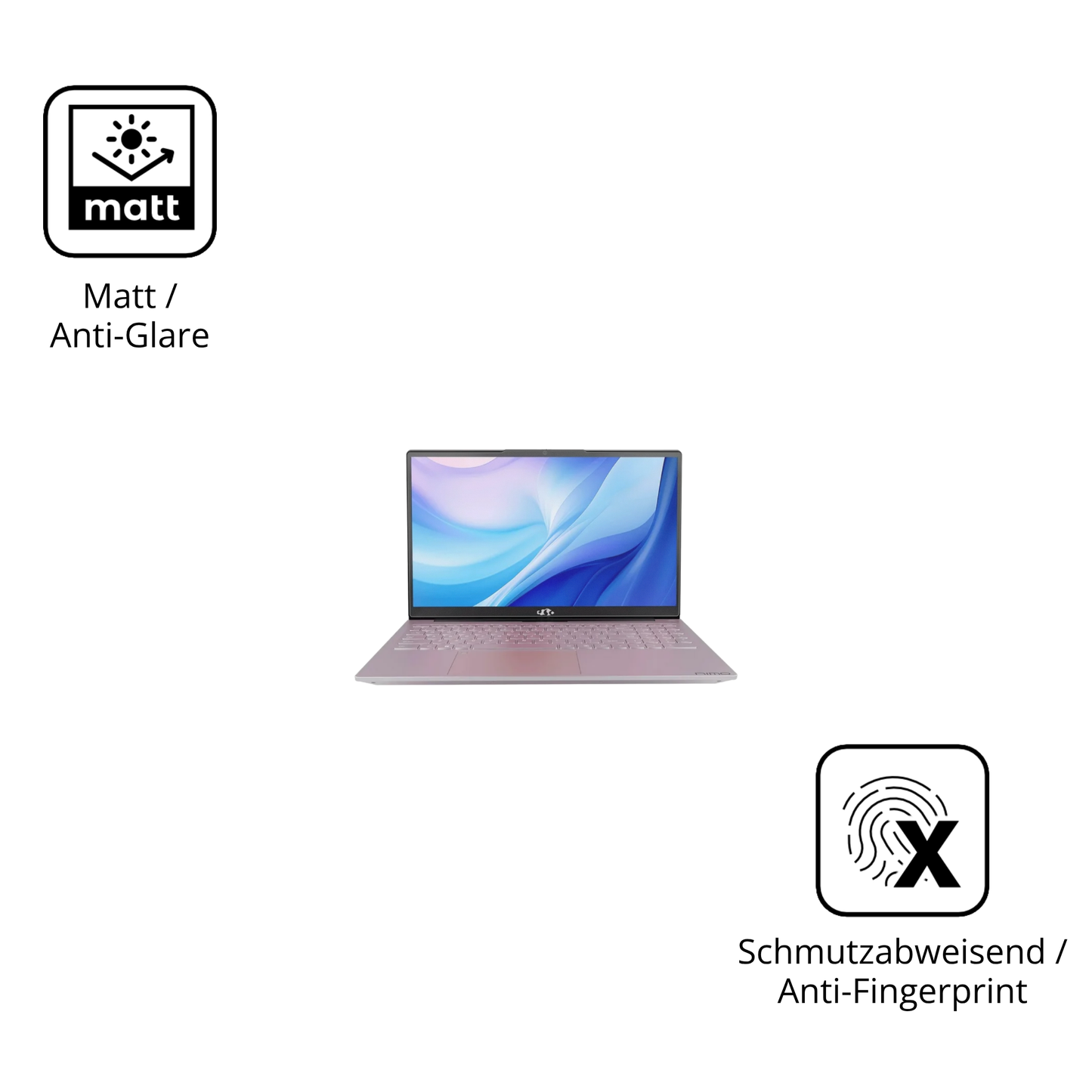 Dünne und entspiegelnde Folie passend zugeschnitten für NIMO N151