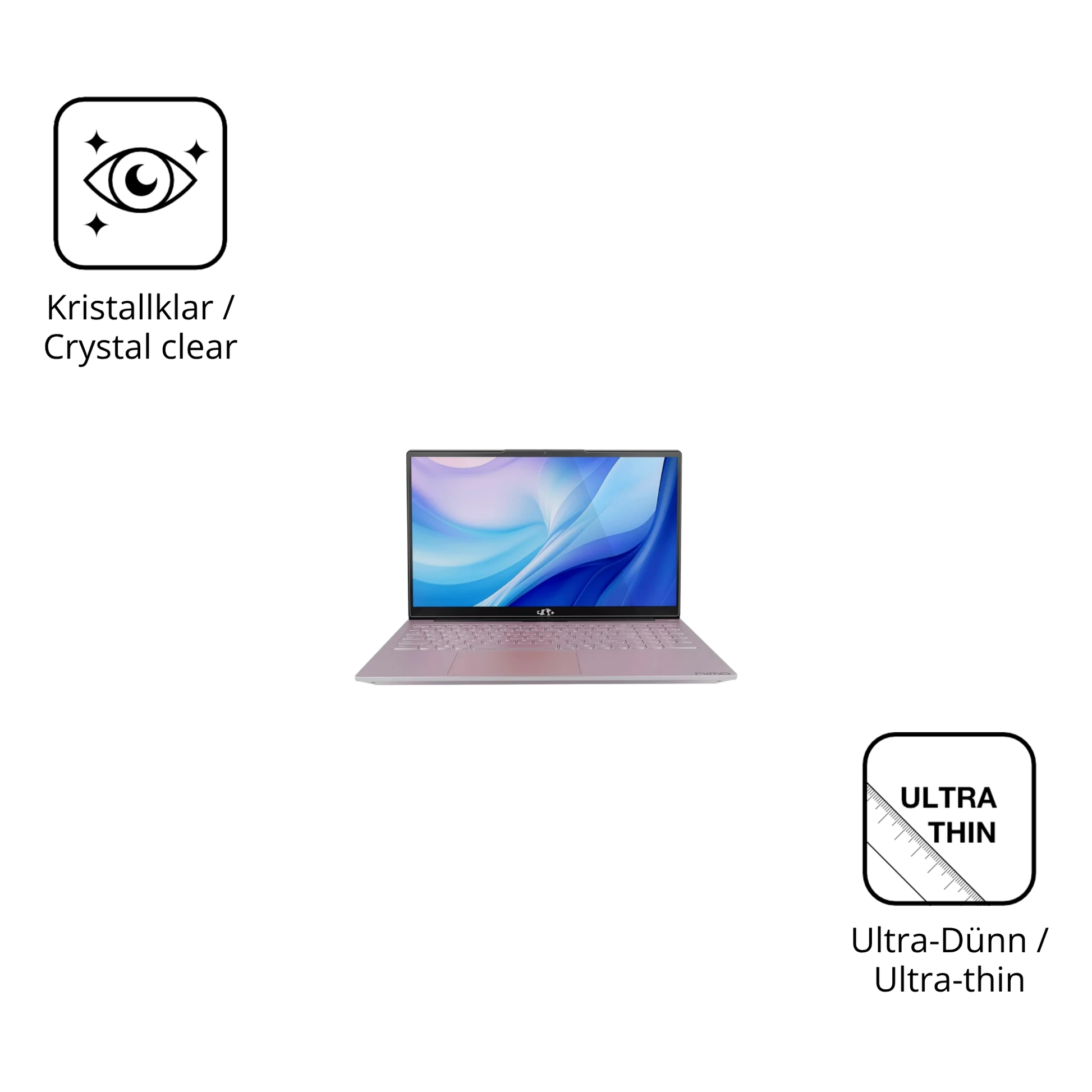 Dünne und klare Folie passend zugeschnitten für NIMO N151