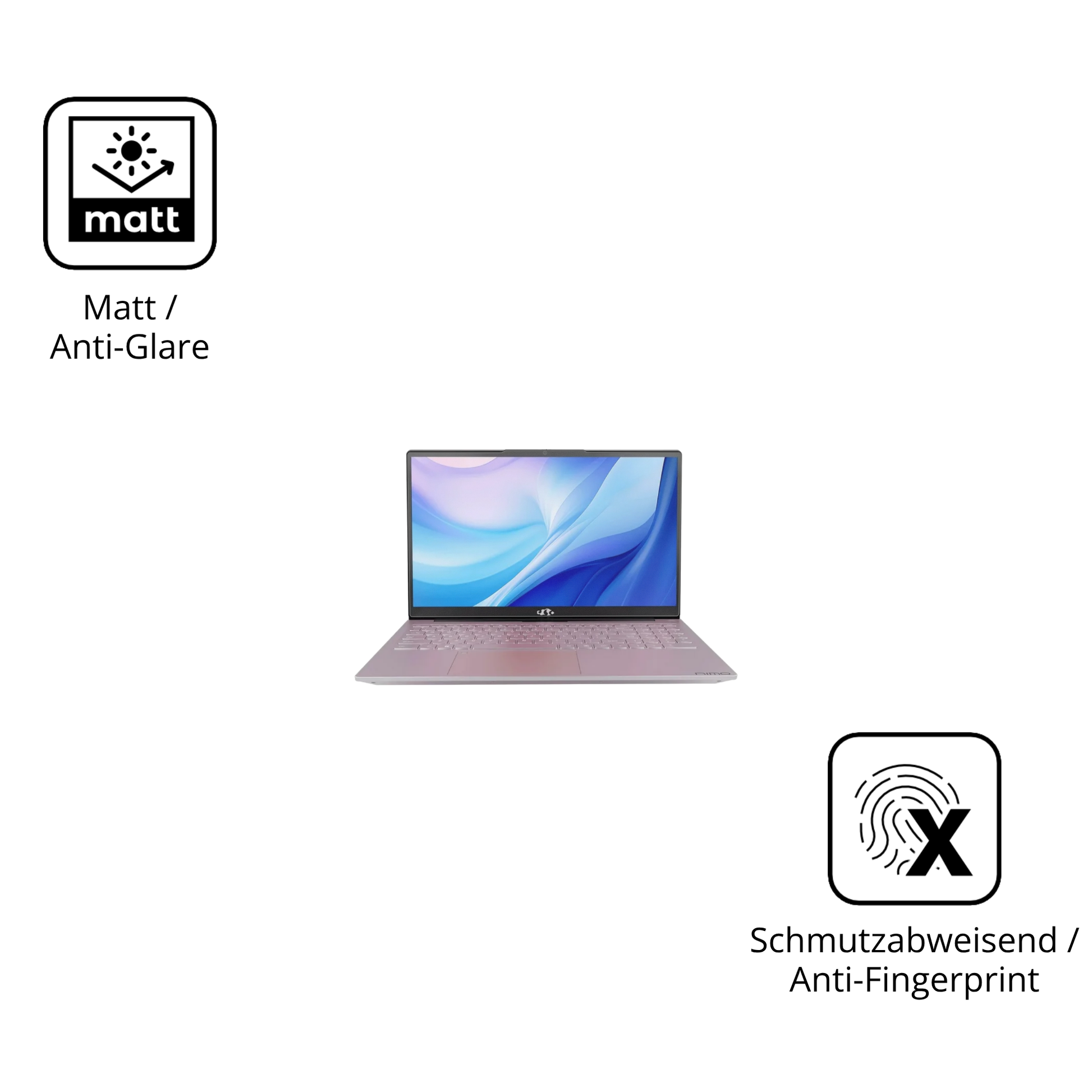 9H Hartbeschichtete, flexible Folie passend zugeschnitten für NIMO N151