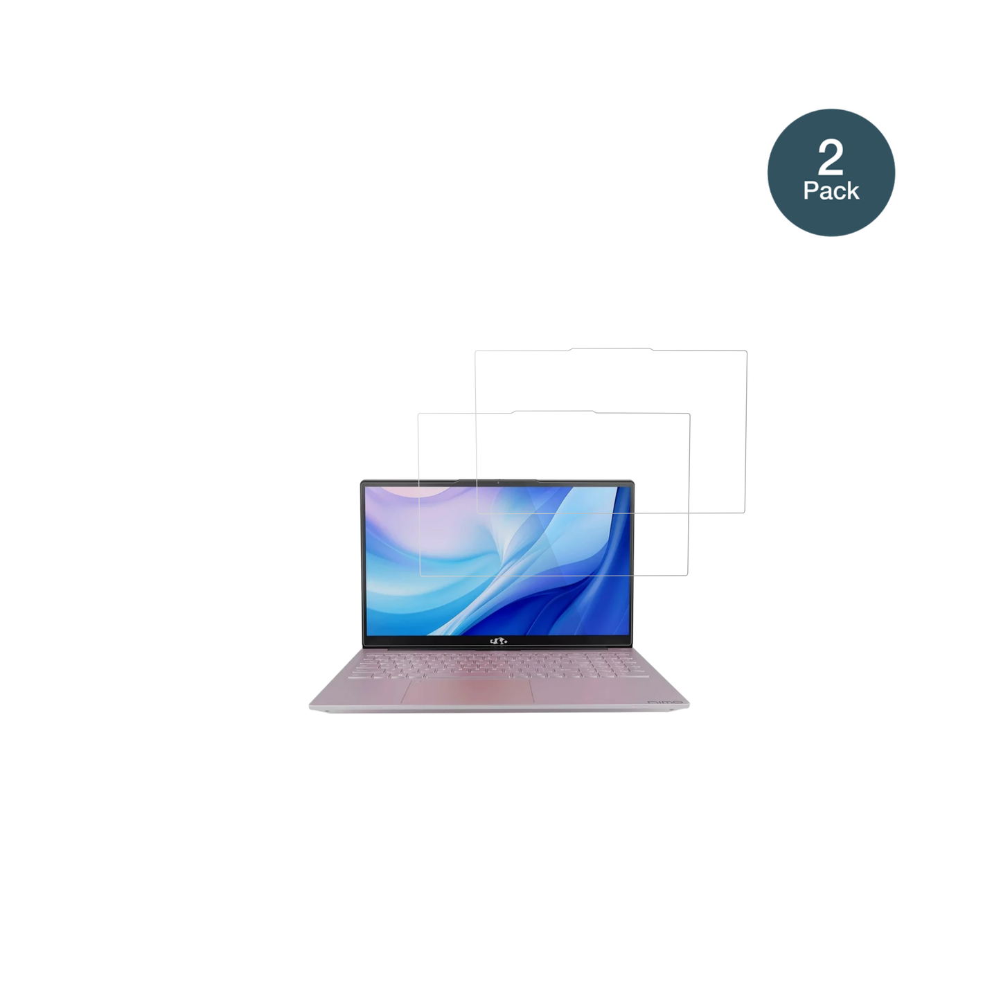 NIMON151 mit aufgebrachter dipos Flex Schutzfolie, glasklare Darstellung ohne Einschränkungen