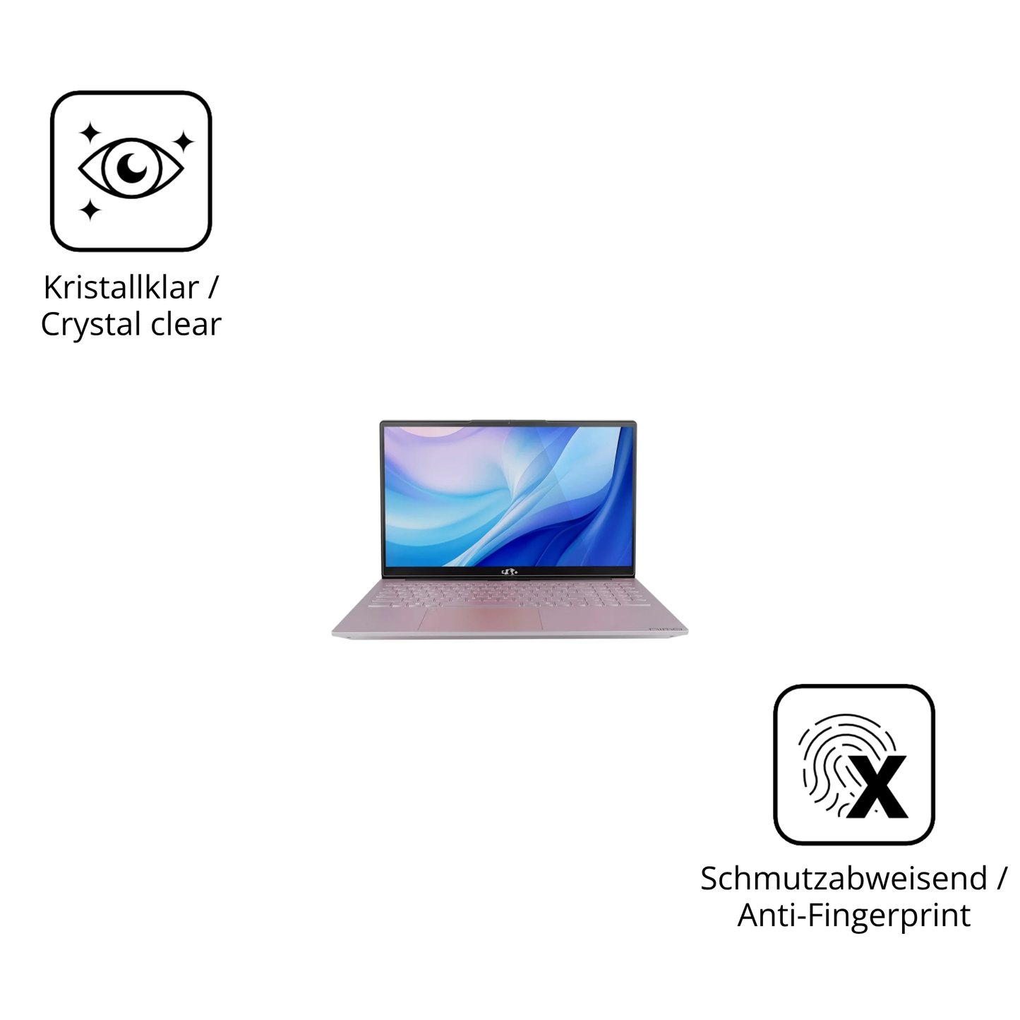 Flexible TPU-Folie passend zugeschnitten für NIMO N151, vollständige Abdeckung