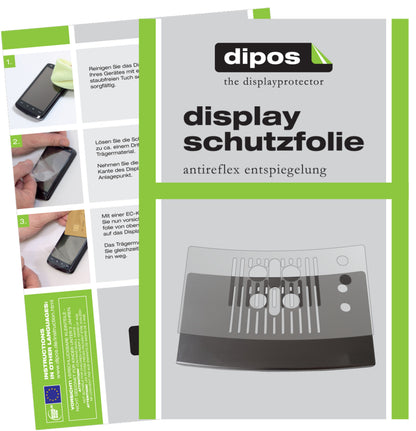2x Schutzfolie matt für NIVONA NICR 778 Tropfblech Display-Schutzfolie