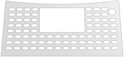 dipos Displayschutz für NIVONA NICR 848 Tropfblech, mattierte Oberfläche, geringe Dicke und perfekte Passform