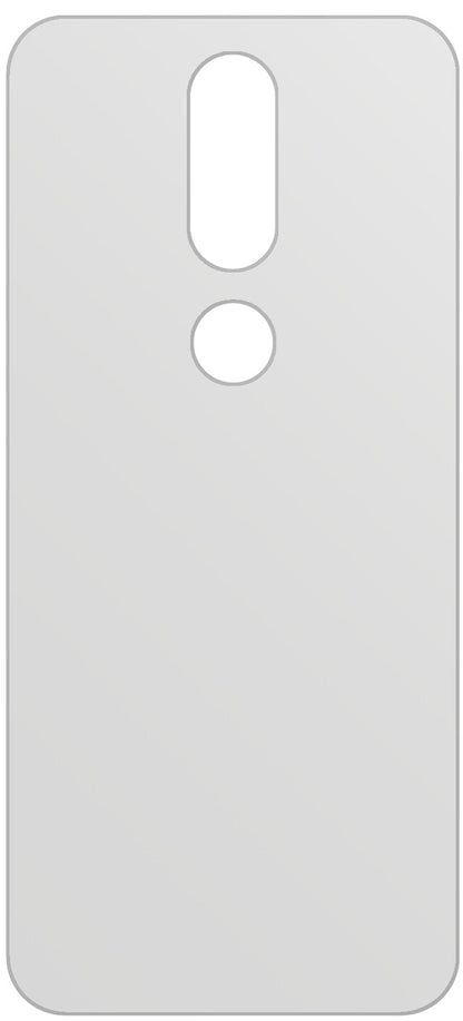 dipos Displayschutz für Nokia 4.2 Rückseite, mattierte Oberfläche, geringe Dicke und perfekte Passform