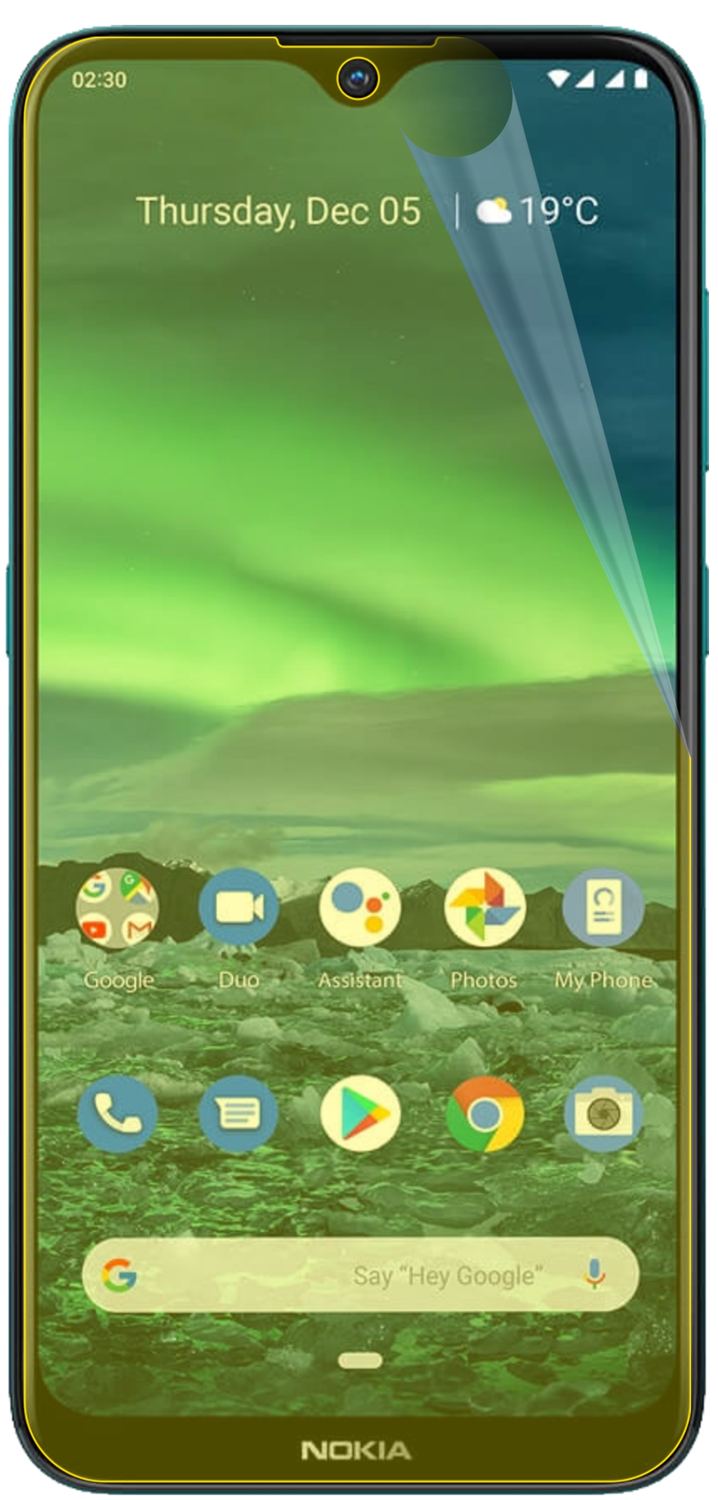 dipos Displayschutz für Nokia 46083, transparente Oberfläche, geringe Dicke und perfekte Passform
