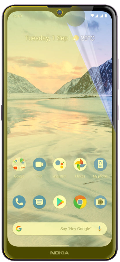 dipos Displayschutz für Nokia 46114, transparente Oberfläche, geringe Dicke und perfekte Passform