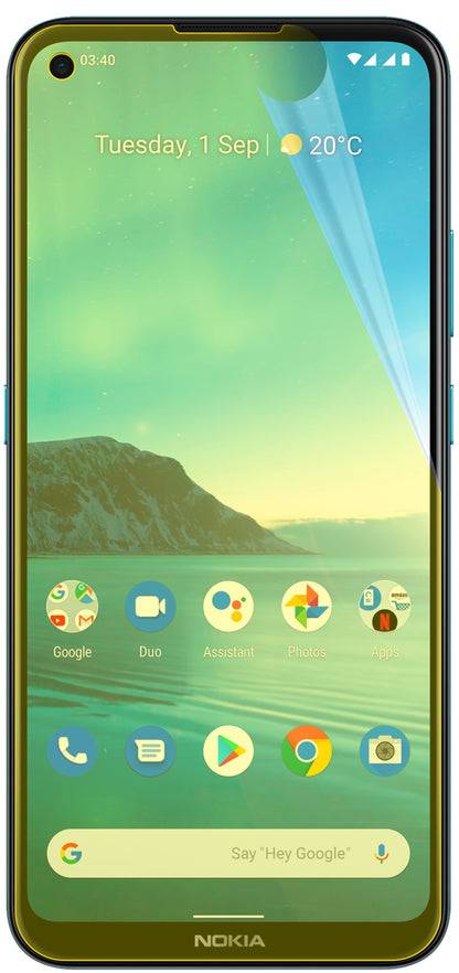 dipos Displayschutz für Nokia 46115, transparente Oberfläche, geringe Dicke und perfekte Passform