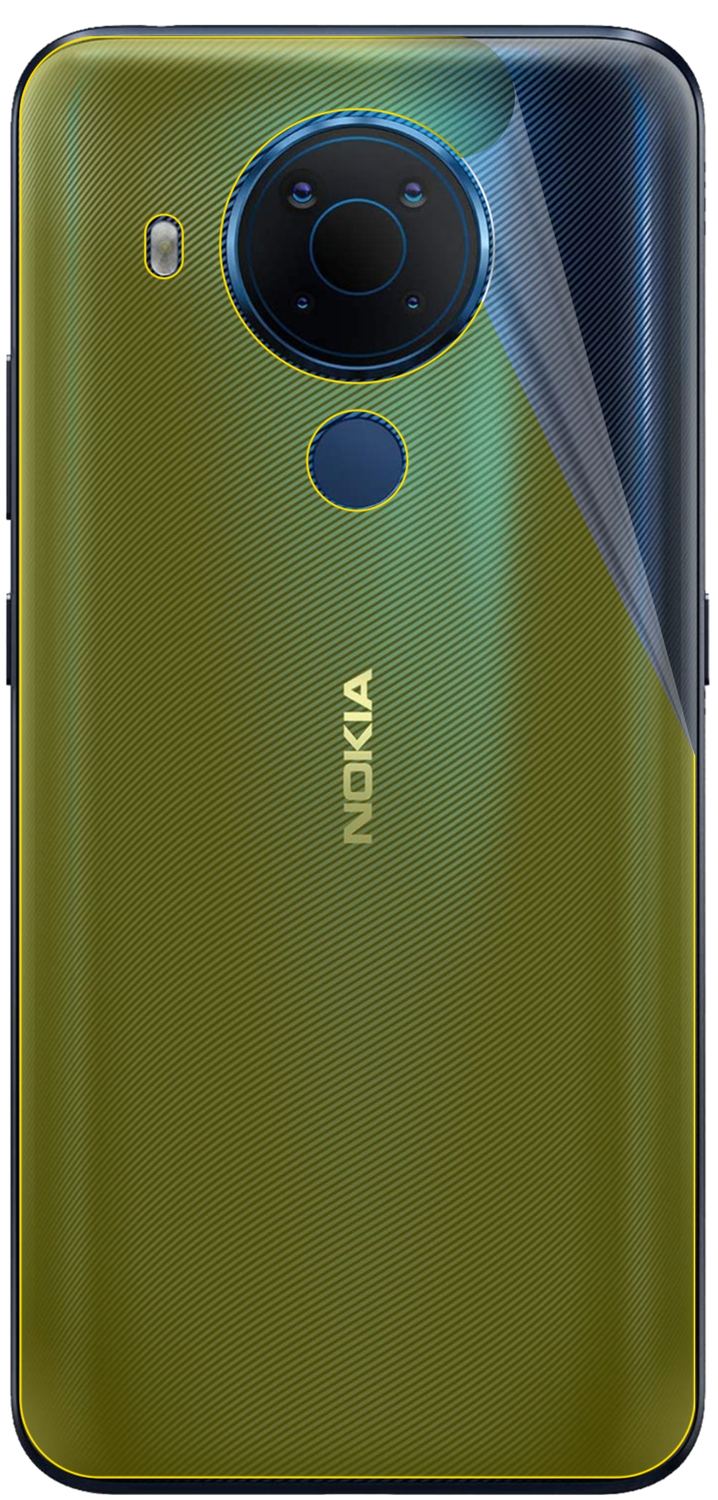 dipos Displayschutz für Nokia 5.4 Rückseite, transparente Oberfläche, geringe Dicke und perfekte Passform