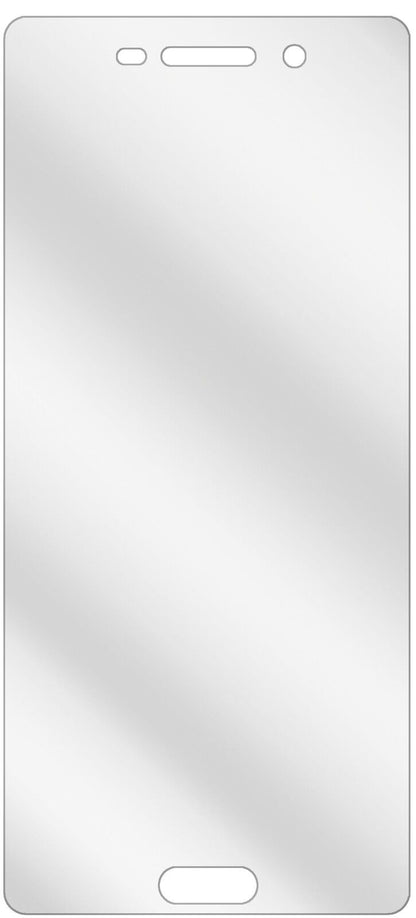dipos Displayschutz für Nokia 6, transparente Oberfläche, geringe Dicke und perfekte Passform