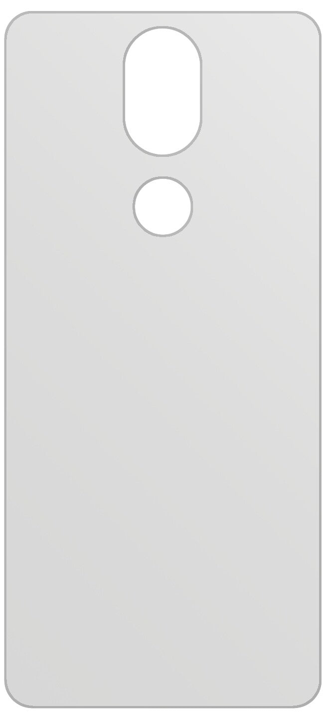 dipos Displayschutz für Nokia 8.1 Rückseite, mattierte Oberfläche, geringe Dicke und perfekte Passform