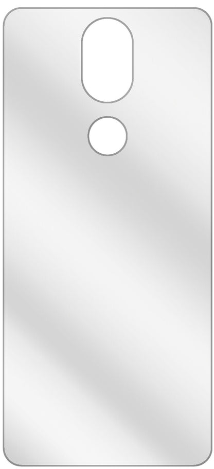 dipos Displayschutz für Nokia 8.1 Rückseite, transparente Oberfläche, geringe Dicke und perfekte Passform