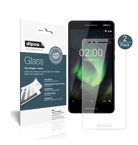 Perfekte Passform und ultimative Qualität: Unser 9H Panzerglas bietet Schutz für Nokia-2.1