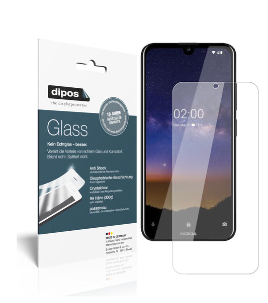 Perfekte Passform und ultimative Qualität: Unser 9H Panzerglas bietet Schutz für Nokia-2.2