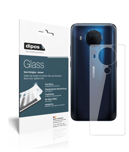 Perfekte Passform und ultimative Qualität: Unser 9H Panzerglas bietet Schutz für Nokia-5.4 Rückseite