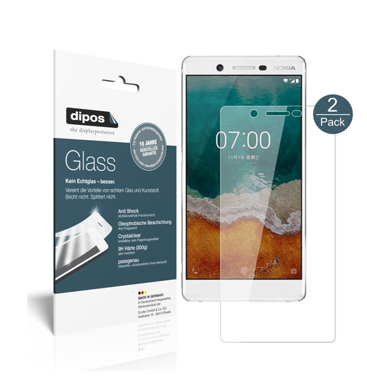 Perfekte Passform und ultimative Qualität: Unser 9H Panzerglas bietet Schutz für Nokia-7