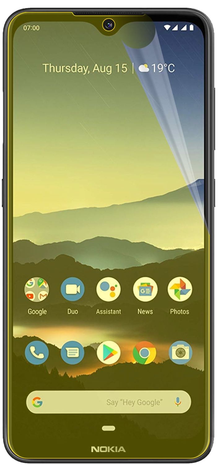 3x 3D Full Cover Schutzfolie für Nokia 46060