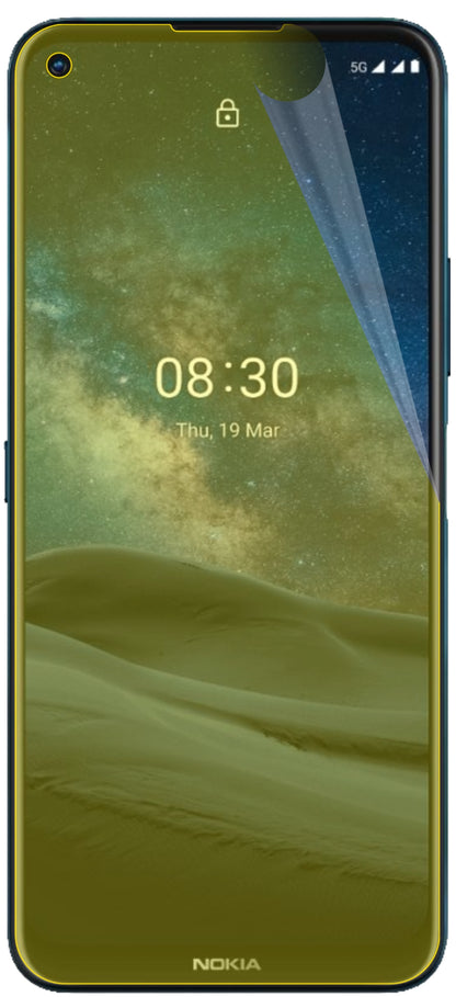 dipos Displayschutz für Nokia 46089, transparente Oberfläche, geringe Dicke und perfekte Passform