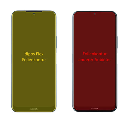 2x 3D Full Cover Schutzfolie für Nokia G50