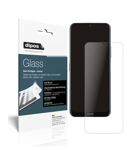 Matte Displayschutzfolie von dipos passend für Nokia G50 5G, 9H kratzfest und blasenfrei montiert