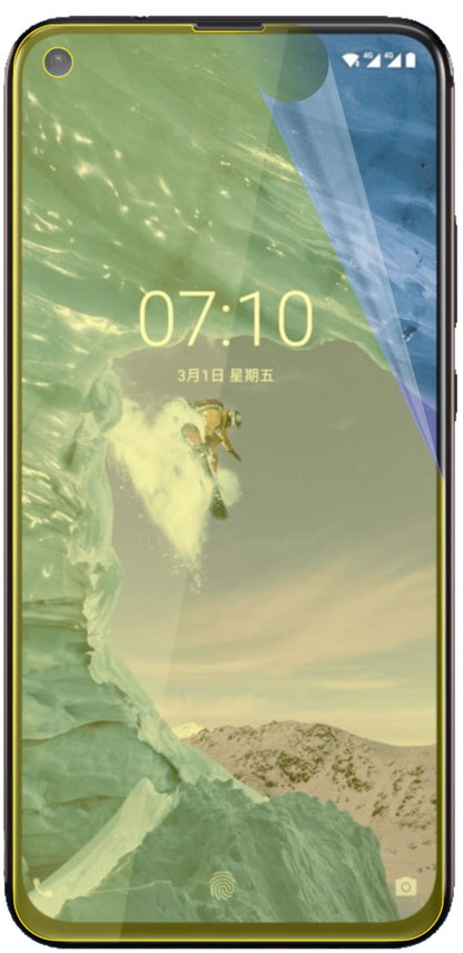2x 3D Full Cover Schutzfolie für Nokia X71