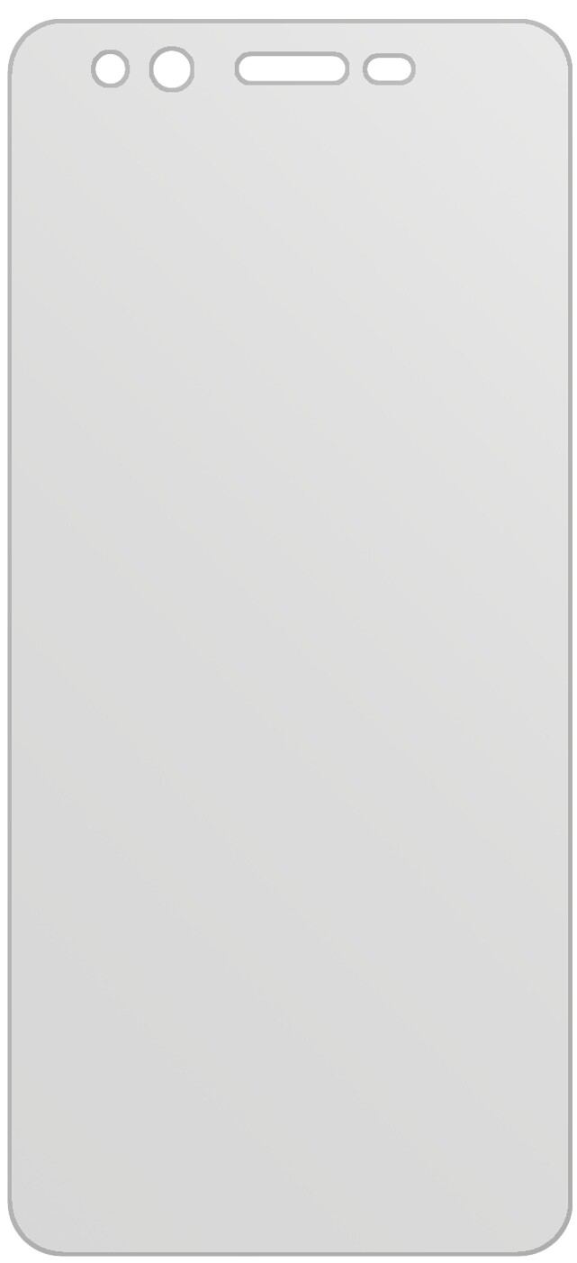 dipos Displayschutz für Nomu M8, mattierte Oberfläche, geringe Dicke und perfekte Passform