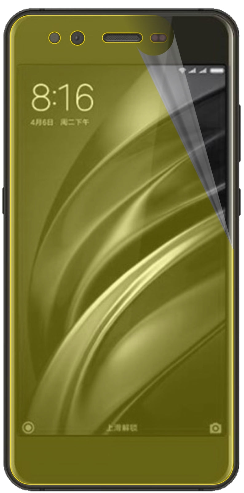 dipos Displayschutz für Nomu M8, transparente Oberfläche, geringe Dicke und perfekte Passform