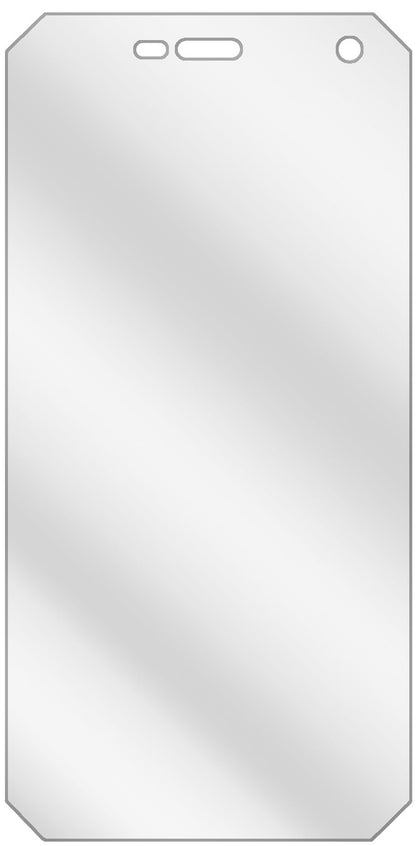 dipos Displayschutz für Nomu S10, transparente Oberfläche, geringe Dicke und perfekte Passform