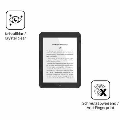 Flexible TPU-Folie passend zugeschnitten für Nook GlowLight 4, vollständige Abdeckung