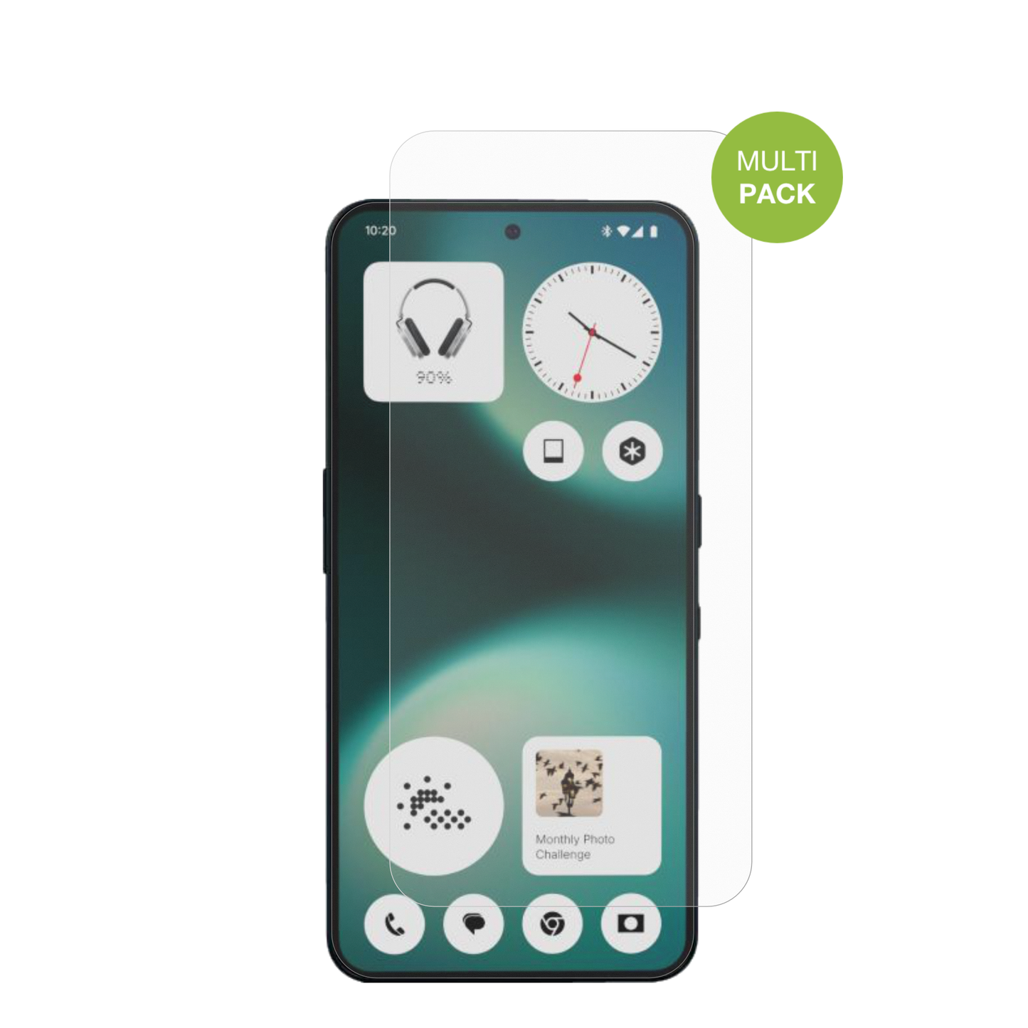 4x Schutzfolie matt für Nothing Phone 3a Lite Display-Schutzfolie