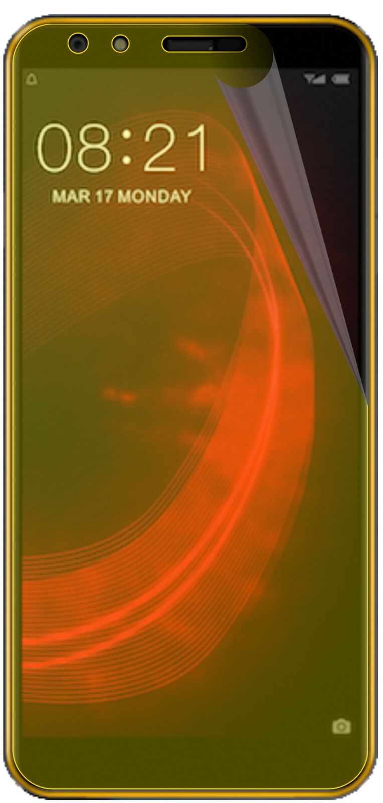 dipos Displayschutz für Nubia N2 Lite, transparente Oberfläche, geringe Dicke und perfekte Passform