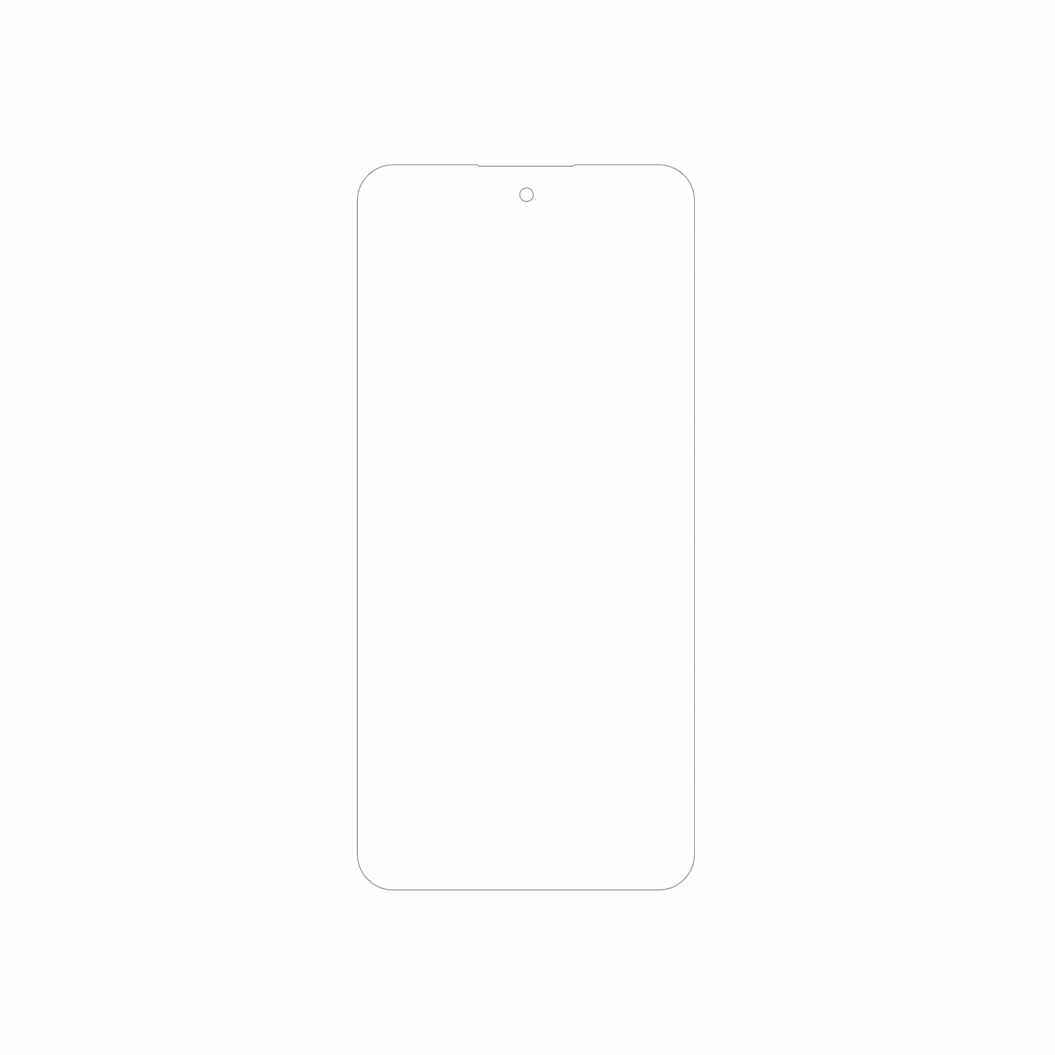 dipos Displayschutz für Nubia Neo 5 Pro, mattierte Oberfläche, geringe Dicke und perfekte Passform