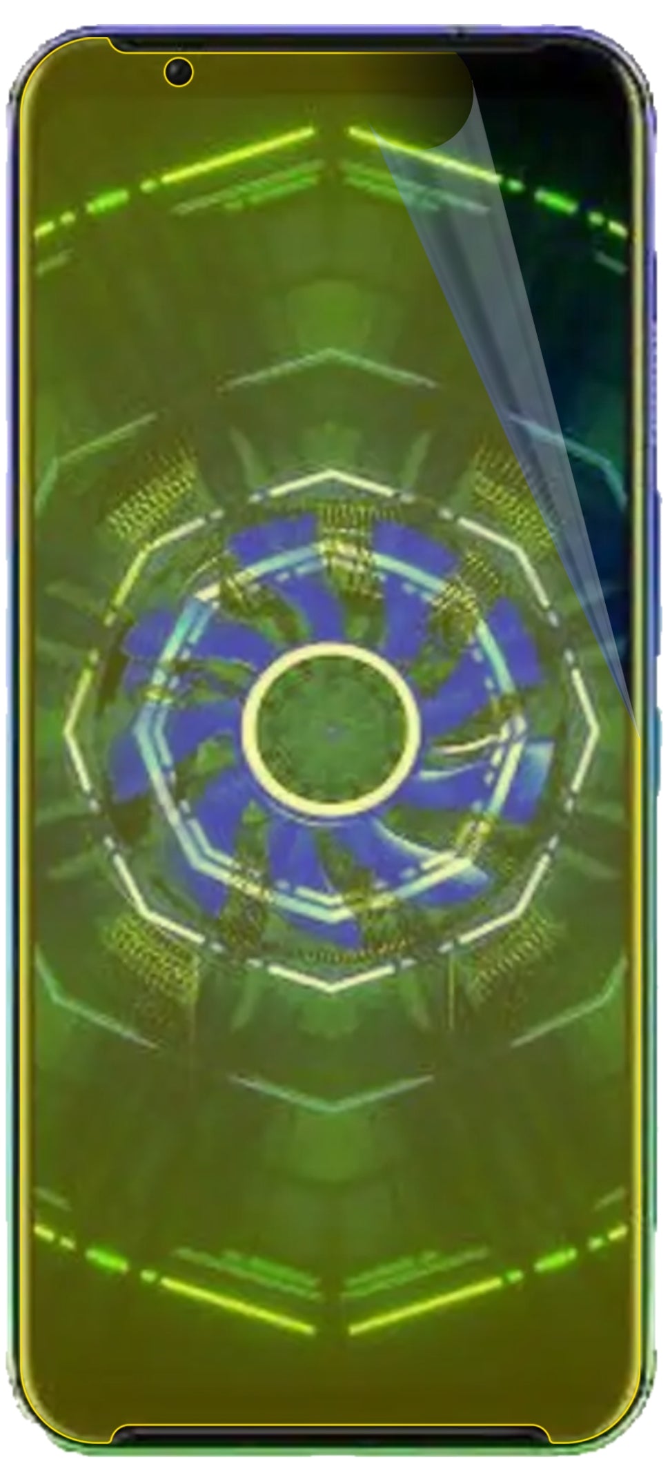 dipos Displayschutz für nubia Red Magic 5S, transparente Oberfläche, geringe Dicke und perfekte Passform