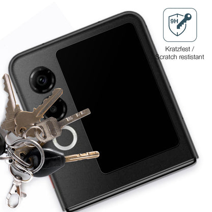 dipos Displayschutz für Nubia ZTE Flip 2 5G Außenseite, mattierte Oberfläche, robuste Festigkeit und perfekte Passform