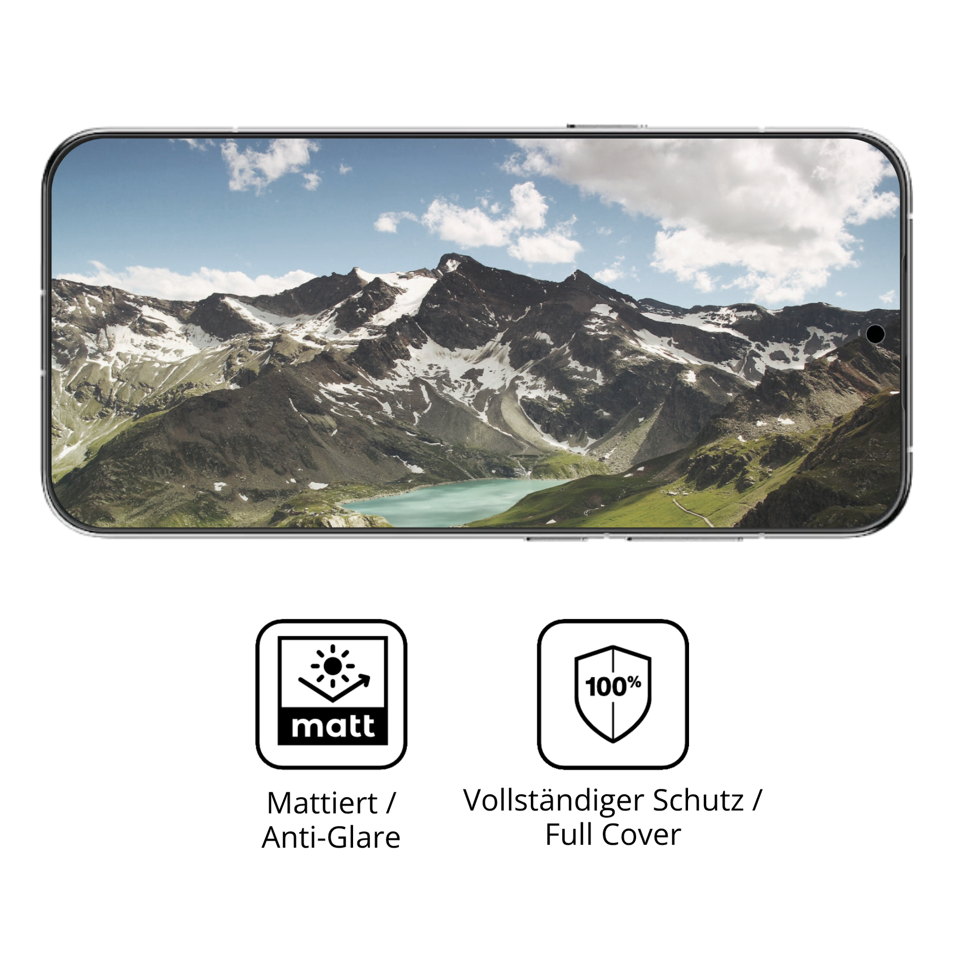 Flexible TPU-Folie passend zugeschnitten für Nubia M153, vollständige Abdeckung