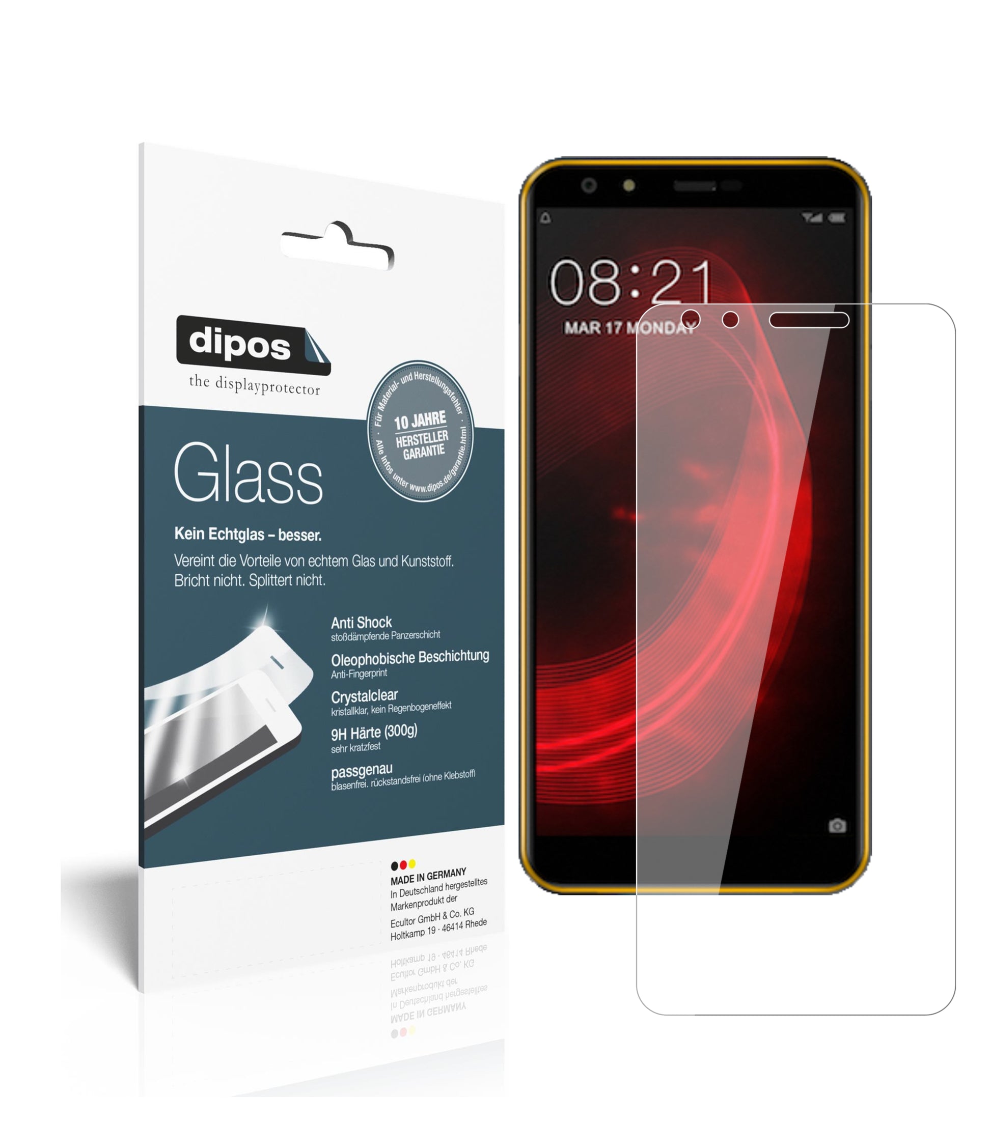 Perfekte Passform und ultimative Qualität: Unser 9H Panzerglas bietet Schutz für Nubia-N2 Lite