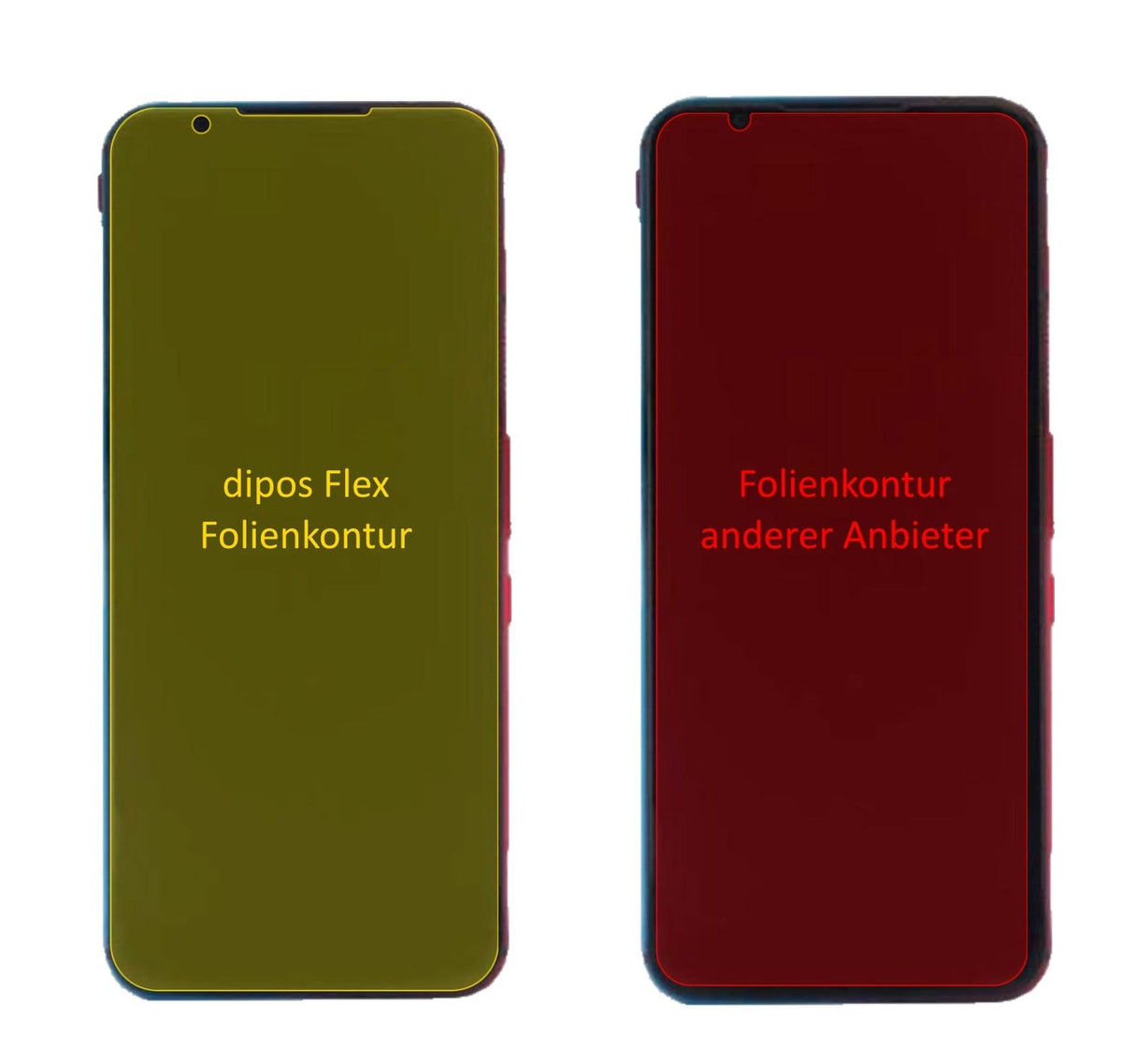 3x 3D Full Cover Schutzfolie für nubia Red Magic 5G