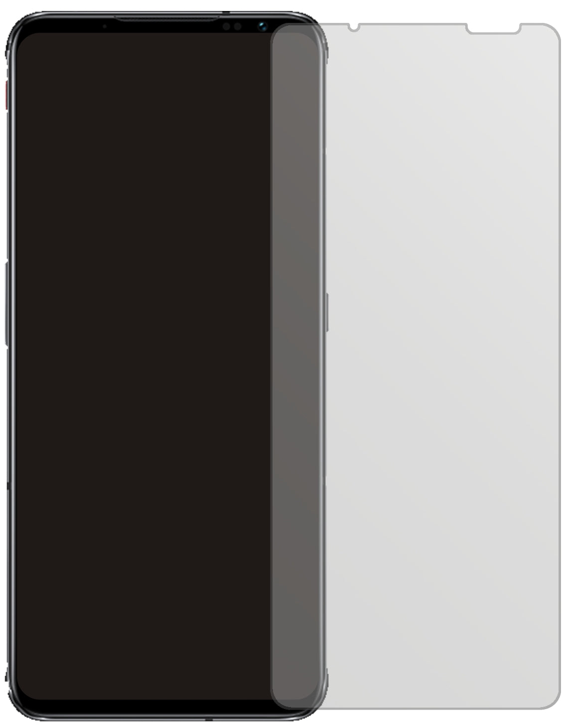 1x Schutzfolie matt für nubia Red Magic 6 Display-Schutzfolie